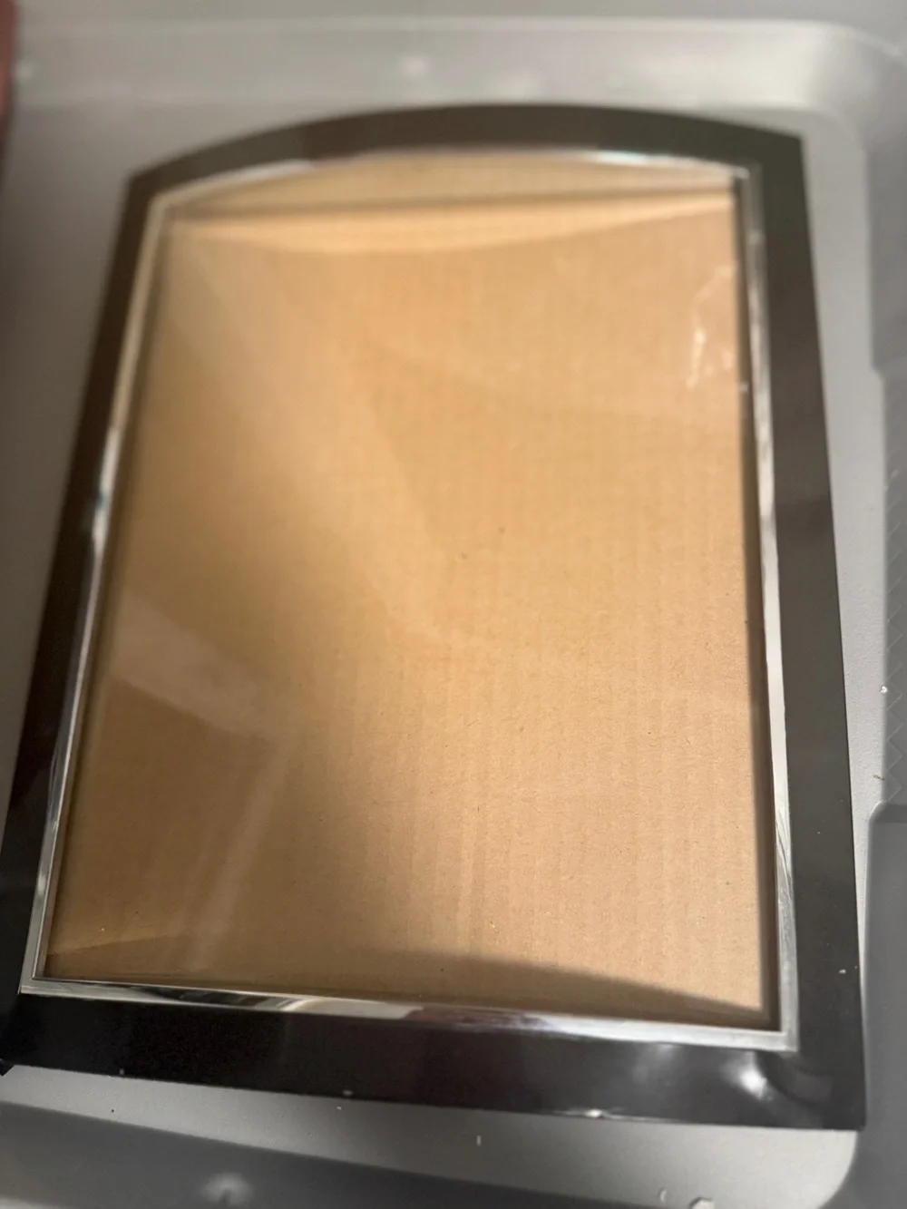 Vintage Burnes Black Velvet Photo Frame Backing